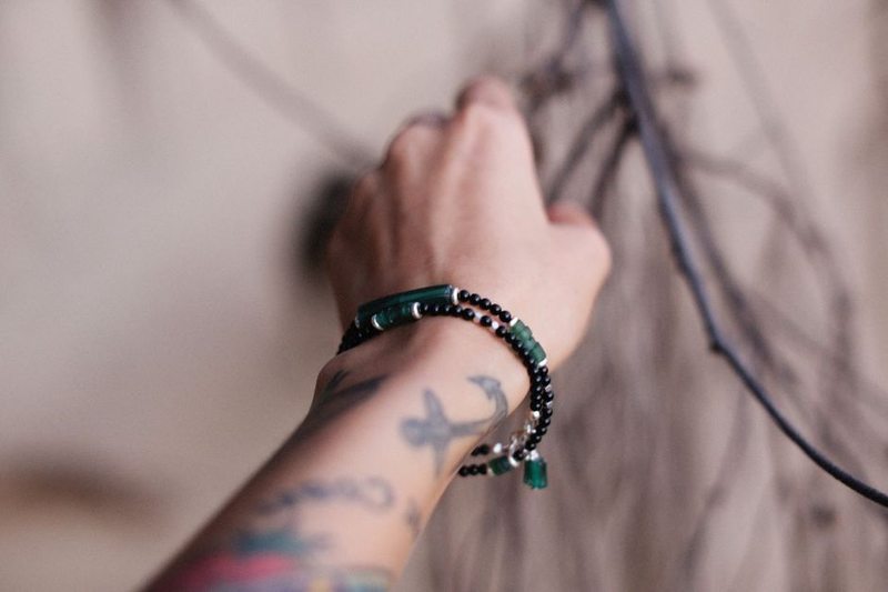Pulsera Macramé Doble Vuelta